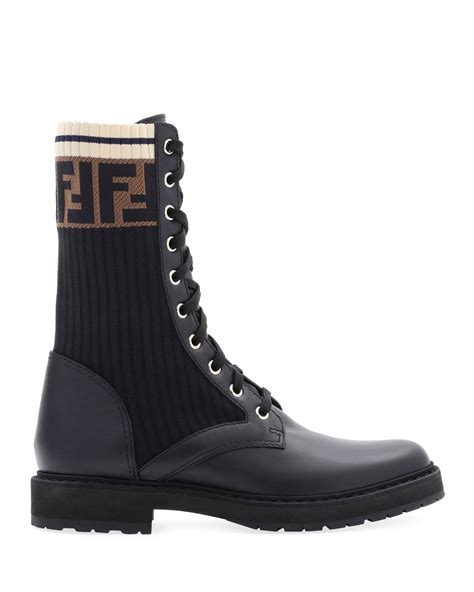 fendi boots|Fendi military boots.